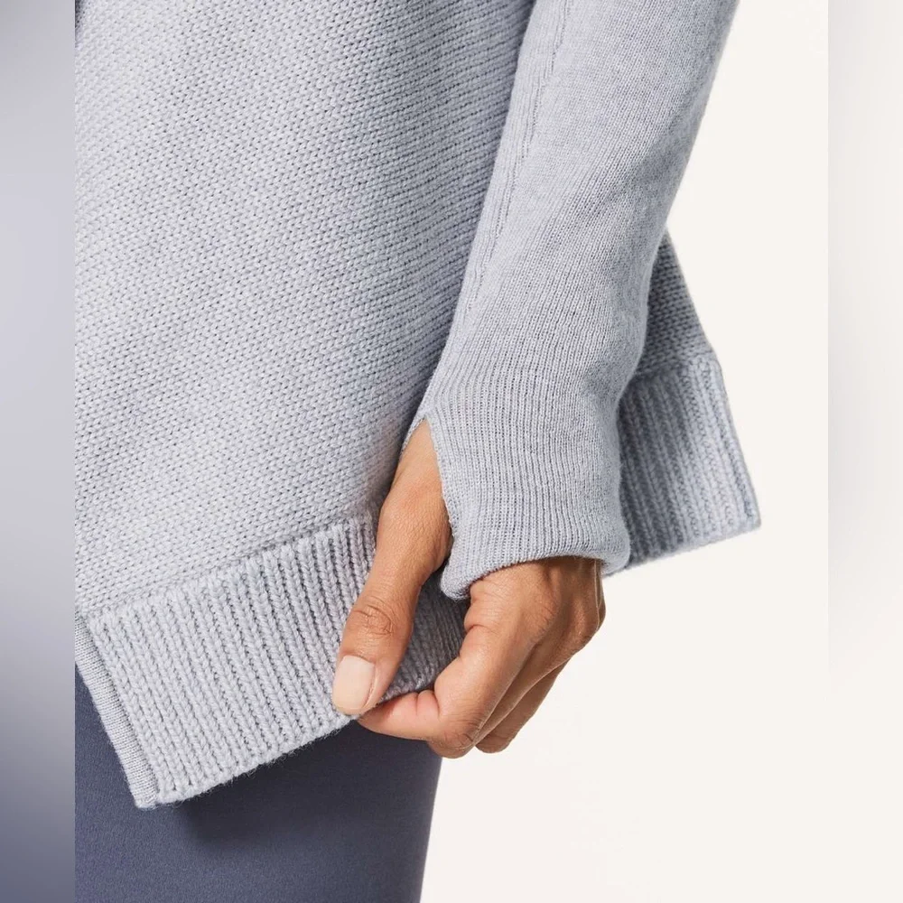 Lululemon Wrap It Up Sweater, approx size 8/10 - Picture 3 of 13